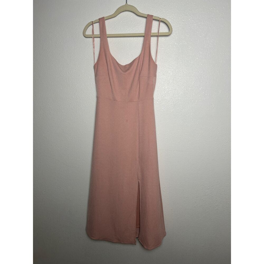 BIRDY GREY Square Neck Bridesmaid's Pink Dress Size Small